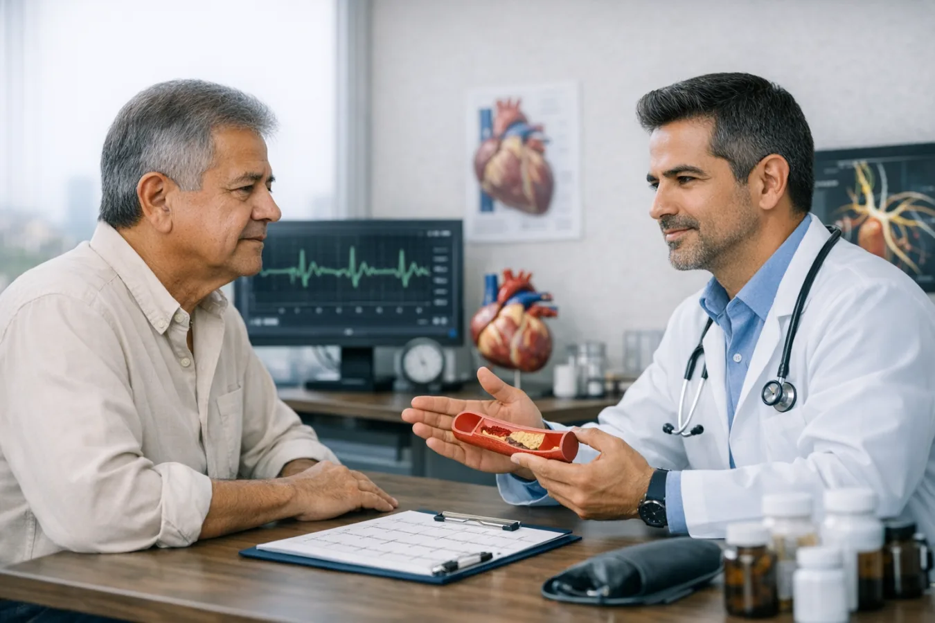 ¿Qué médico trata angina de pecho?