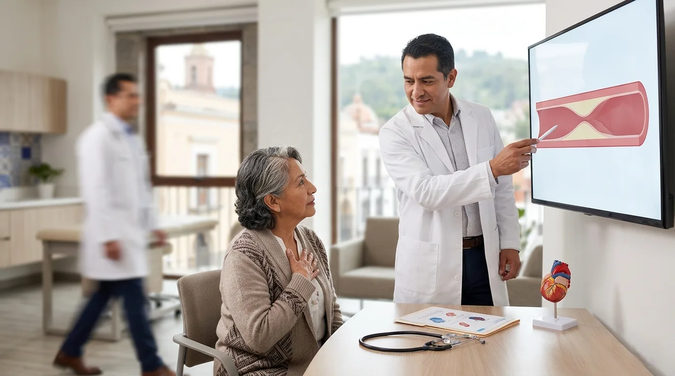 Enfermedad coronaria en Puebla: riesgo cardiovascular y señales de alerta