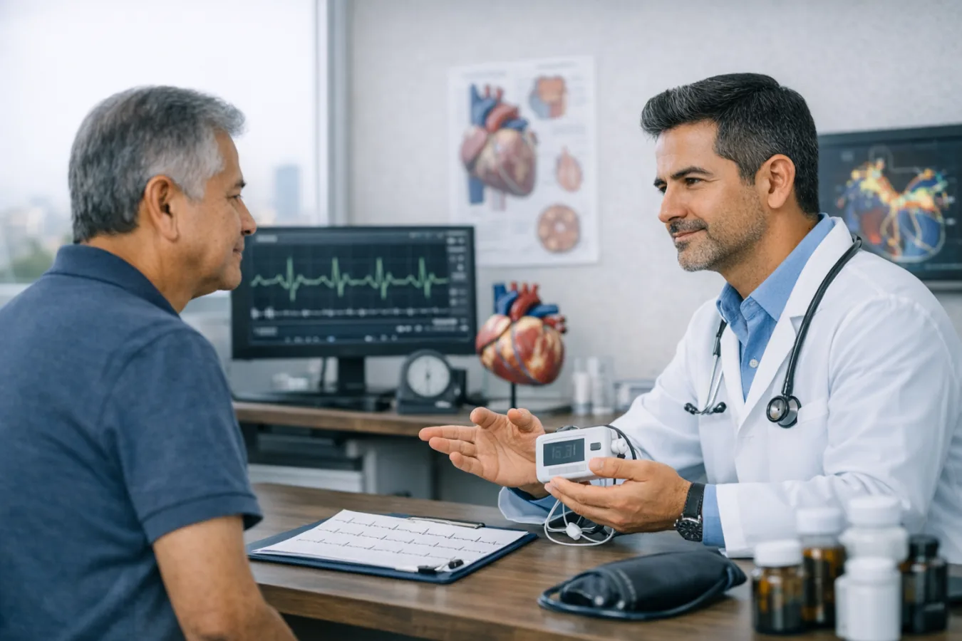 Falta de aire al caminar o acostarse en Puebla: posibles causas cardiovasculares