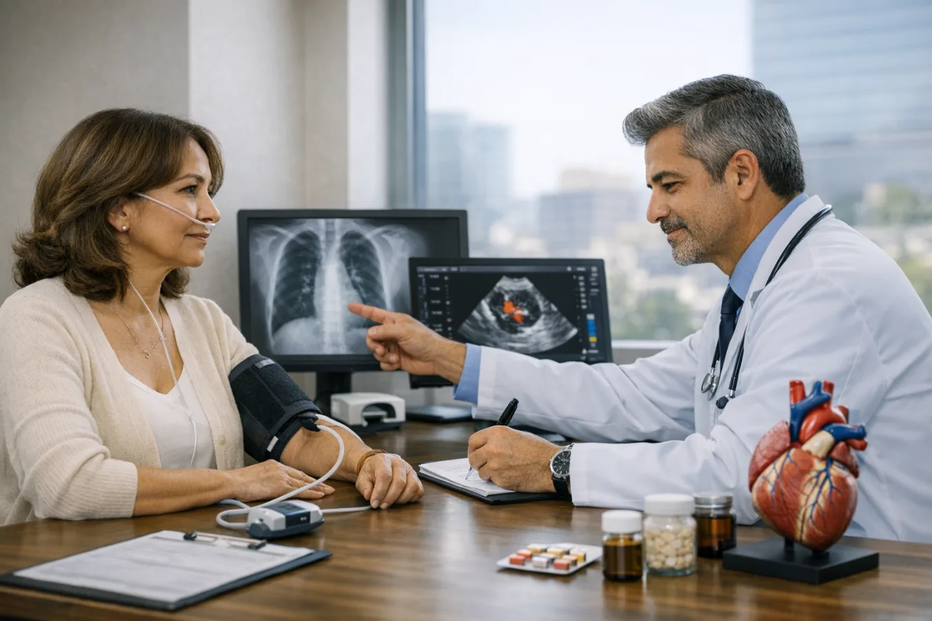 Hipertensión pulmonar en Puebla: síntomas y condiciones cardiovasculares asociadas